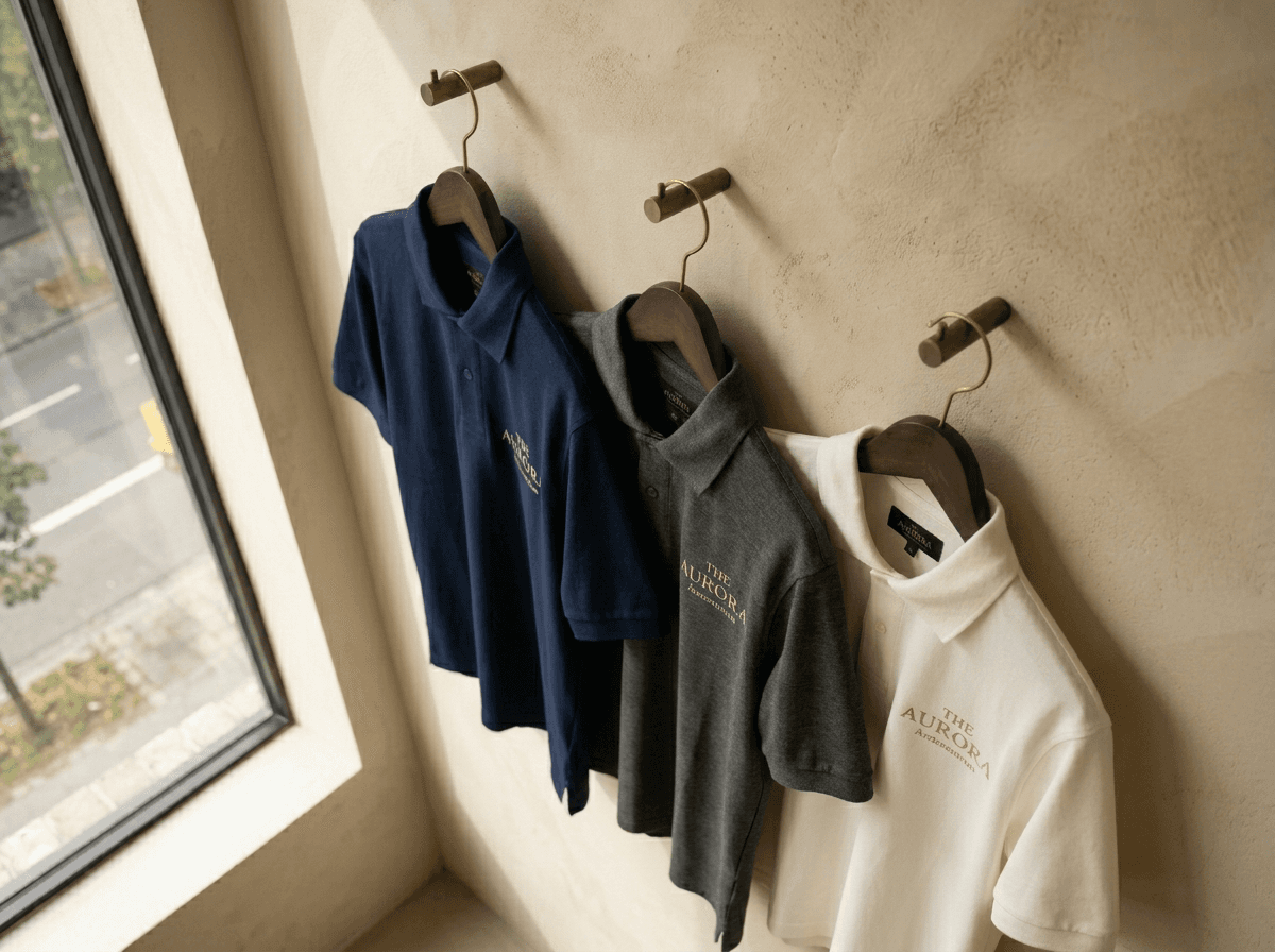 Polos von oben